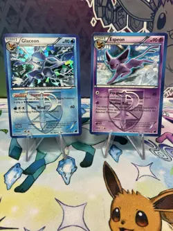 2013 Pokemon TCG Team Plasma Lot Holo Glaceon Non Holo Espeon NM - Image 1