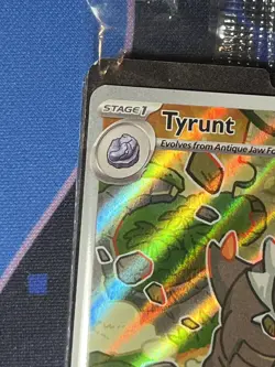 Pokemon Stamped Pokemon Center Tyrunt 070 Perfect Order Black Star Promo - NM - Image 2