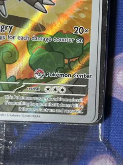 Pokemon Stamped Pokemon Center Tyrunt 070 Perfect Order Black Star Promo - NM - Image 5
