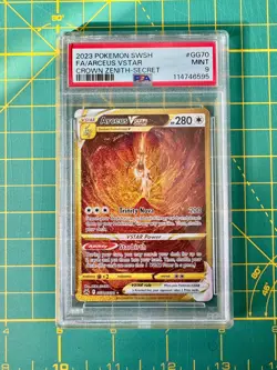 2023 Pokemon - Arceus VSTAR GG70 - Crown Zenith: Galarian Gallery Holo - PSA 9 - Image 1