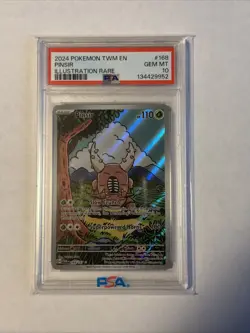Pokemon 2024 Pinsir 168/167 IR Twilight Masquerade GEM MINT PSA 10 - Image 1