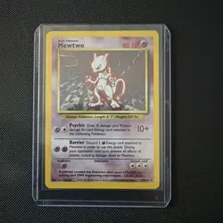 Mewtwo 10/102 Pokemon TCG 1999 Base Set Holo Unlimited Rare - Image 1