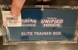 Pokemon TCG SUN & Moon Unified Minds Elite Trainer Box Sealed New OVP - Image 4