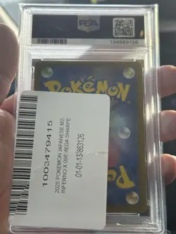 Pokemon Mega Sharpedo EX 098/080 M2 Inferno X Holo Super Rare PSA 10 2025 - Image 2