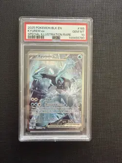 KYUREM 2025 POKEMON BLK EN-BLACK BOLT SPECIAL ILLUSTRATION RARE #165 TCG PSA 10 - Image 1
