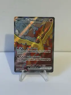 Pokemon TCG Team Rocket’s Moltres EX 208/182 Destined Rivals - Image 1