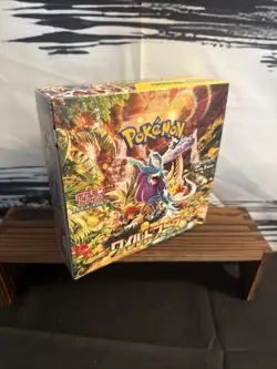 Pokemon Wild Force sv5k Booster Box Japanese Sealed - US Seller :: No Celephane - Image 1