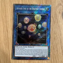 Yugioh Priesterliches Siegel der Himmlischen Spharen Platinum Secret RA02-DE039 - Image 1