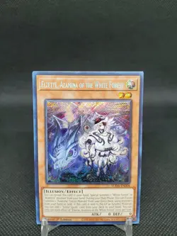 Elzette, Azamina of the White Forest SUDA-EN008 Secret Rare 1st Ed NM Yugioh - Image 1