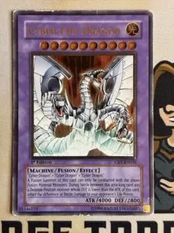 Cyber End Dragon 1st Edition Ultimate Rare CRV-EN036 Yu-Gi-Oh! DMG - Image 2