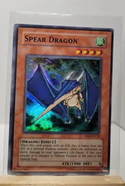 YUGIOH SPEAR DRAGON DB2-EN152 SUPER - Image 1