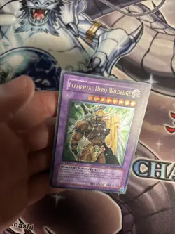 Yugioh - Elemental Hero Wildedge EEN-EN035 Ultimate Rare 1st Ed VLP (WNU) - Image 4