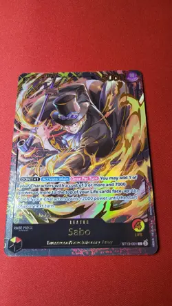 Sabo (Premium Card Collection -Leader Collection-) ST13-001 One Piece Promo Gold - Image 1