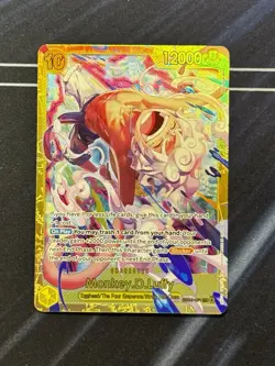 Monkey D. Luffy OP15 EB04-061 SEC ONE PIECE Card Game PRERELASE🔥🔥 ENGLISH NM - Image 1