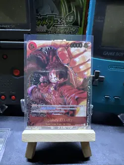One Piece CCG Monkey.D.Luffy ST01-012 SR Awakening of the New Era NM Condition - Image 1