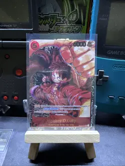 One Piece CCG Monkey.D.Luffy ST01-012 SR Awakening of the New Era NM Condition - Image 2