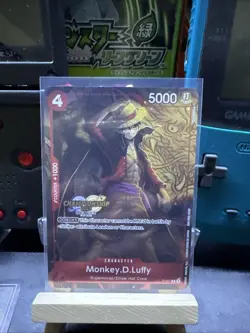 Bandai One Piece CCG Monkey D Luffy Championship 2023 P-007 Promo - Image 1