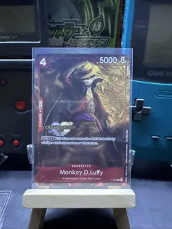 Bandai One Piece CCG Monkey D Luffy Championship 2023 P-007 Promo - Image 2