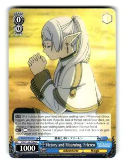 Weiss Schwarz Frieren Beyond Journeys End Victory and Mourning SFN/S108-E084 - Image 1