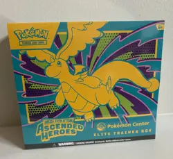 Pokemon Ascended Heroes Pokemon Center Exclusive Elite Trainer Box ETB Sealed - Image 1