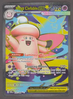 Pokemon Mega Clefable ex 103/088 Perfect Order 2026 Special Illustration Rare NM - Image 1