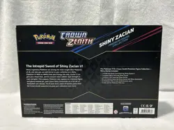 Pokemon TCG Crown Zenith Shiny Zacian Collection Box - Factory Sealed - Image 2