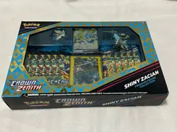 Pokemon TCG Crown Zenith Shiny Zacian Collection Box - Factory Sealed - Image 3