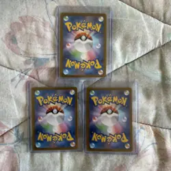 Pokemon TCG Japanese Art Rare/AR Lot of 3 (LOT B1) - Mint - Image 5
