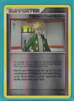 Pokemon Supreme Victors "Support - Palmer's Contribution" 139/147 Reverse Holo - Image 1
