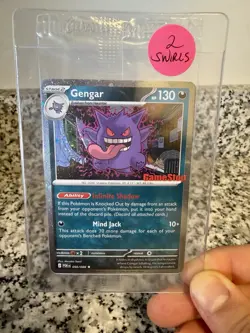 Pokemon TCG Gengar GameStop Promo 050/088 😈 2 Swirls! - Image 1