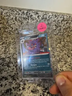 Pokemon TCG Gengar GameStop Promo 050/088 😈 2 Swirls! - Image 3