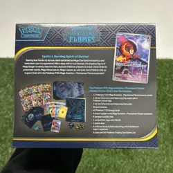 Sealed In Hand Pokemon TCG Mega Evolution Pokemon Center Phantasmal Flames ETB - Image 4