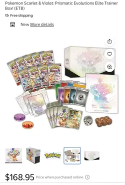 Pokemon Scarlet & Violet: Prismatic Evolutions Elite Trainer Box! - Image 3