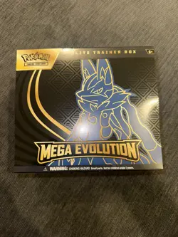 Pokemon TCG Mega Evolution Elite Trainer Box ETB Lucario - (SHIPS IMMEDIATELY) - Image 1