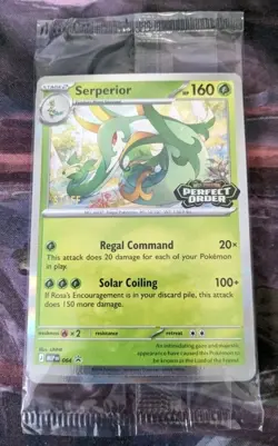 Pokemon Perfect Order Staff Prerelease Promo Sealed Set Of 4 - Image 1