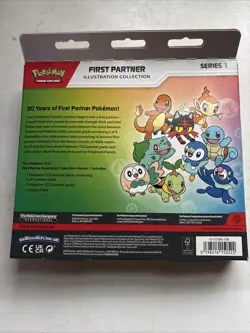 POKEMON T C G FIRST PARTNER ILLUSTRATION COLLECTION BOX FACTORY SEALED A - Image 2