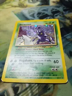Heracross - Neo Genesis 6 Holo Unlimited Holo Rare - Pokemon - NM/LP - Image 2
