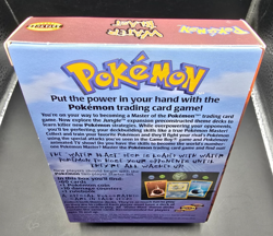 Pokemon TCG WOTC 1999 Base Set Jungle Water Blast EMPTY Theme Deck w/ Rule Book - Image 3