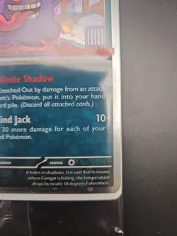 Gengar 050/088 Gamestop STAMPED - Perfect Order GAME STOP PROMO SEALED!!! - Image 3