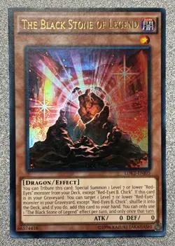 The Black Stone of Legend LDK2-ENJ05 Ultra Rare Unlimited NM - Image 1