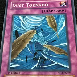 Yugioh - Dust Tornado SD3-EN027 1st Edition - Structure Deck: Blaze of Destructi - Image 3
