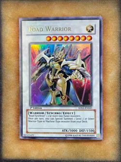 Yugioh Road Warrior 5DS2-EN041 Ultra Rare 1st Ed NM - Image 1