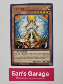 YuGiOh Honest SDBE-EN017 Saga of Blue-Eyes White Dragon common - Mint - Image 1