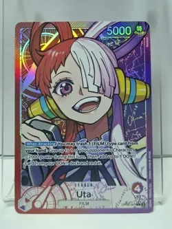 One Piece TCG Leader Bundle; Uta, Mihawk, Luffy, Perona - Image 3