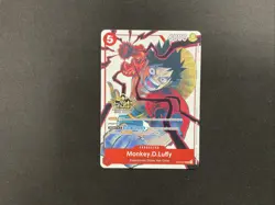 One Piece TCG Monkey D. Luffy 3rd Anniversary Promo Alt Art ST01-012 - Image 1