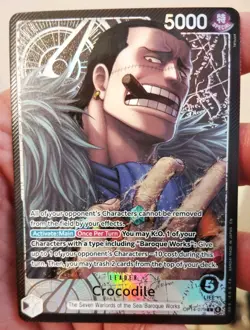One Piece OP14-079 Crocodile Alt Art Leader – The Azure Sea’s Seven English NM - Image 5