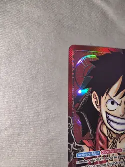 One Piece Monkey D Luffy OP01-003 Leader Parallel Romance Dawn - Image 4