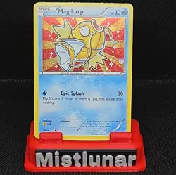 Pokemon TCG Shiny Magikarp Black Star Holo Promo Card XY143 - LP 🎏✨ - Image 1