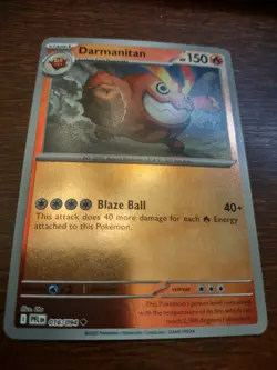 Darmanitan 016/094 Me02: Phantasmal Flames Reverse Holo Pokemon Card - Image 2