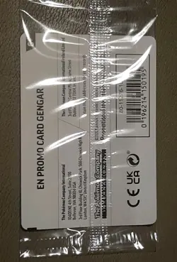Pokemon Gengar Promo Holo Card 050/088 English GameStop Exclusive Sealed - Image 2